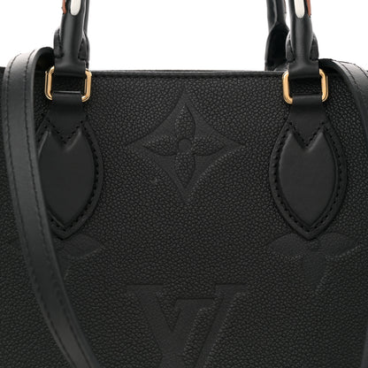 Louis Vuitton Empreinte Monogram Giant Wild At Heart Onthego MM Black 7 of 10