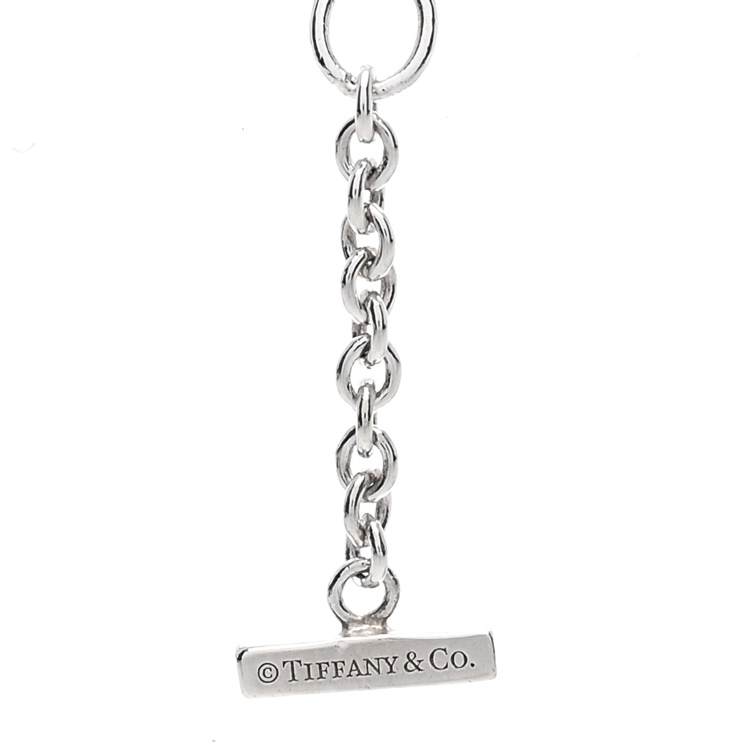 Tiffany Sterling Silver Double T Smile Bracelet 3 of 4
