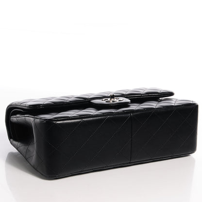 Chanel Lambskin Jumbo Double Flap Black 4 of 10