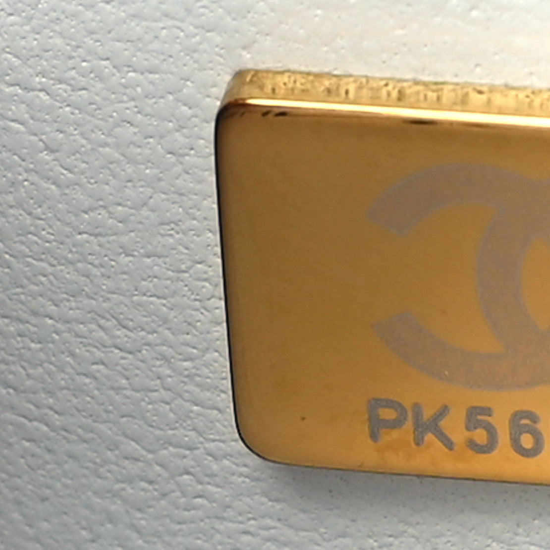 Chanel Lambskin Quilted Mini Square Flap Grey 7 of 11