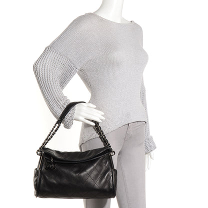 Chanel Lambskin Medium Ultimate Soft Tote Black 2 of 7