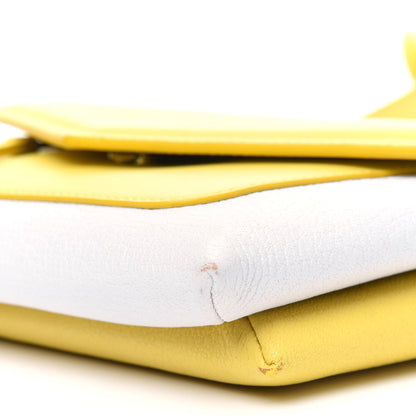 Givenchy Calfskin Duetto Crossbody Bag Yellow 14 of 17