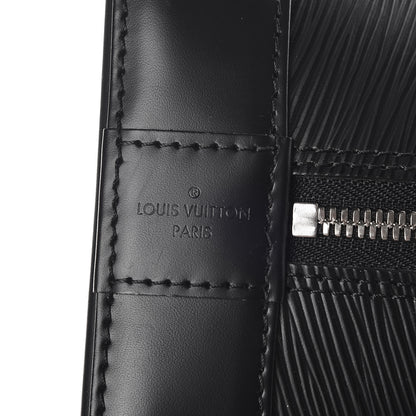 Louis Vuitton Epi Alma MM Black 6 of 10