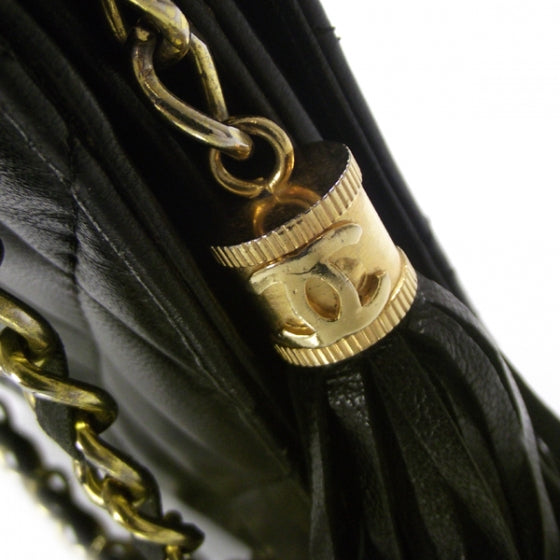 Chanel Black Quilted Shoulder Bag 9 of 9