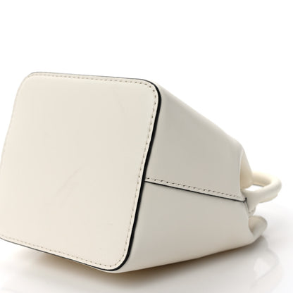 Valentino Garavani Nappa Mini Vlogo Bucket Bag White 8 of 9