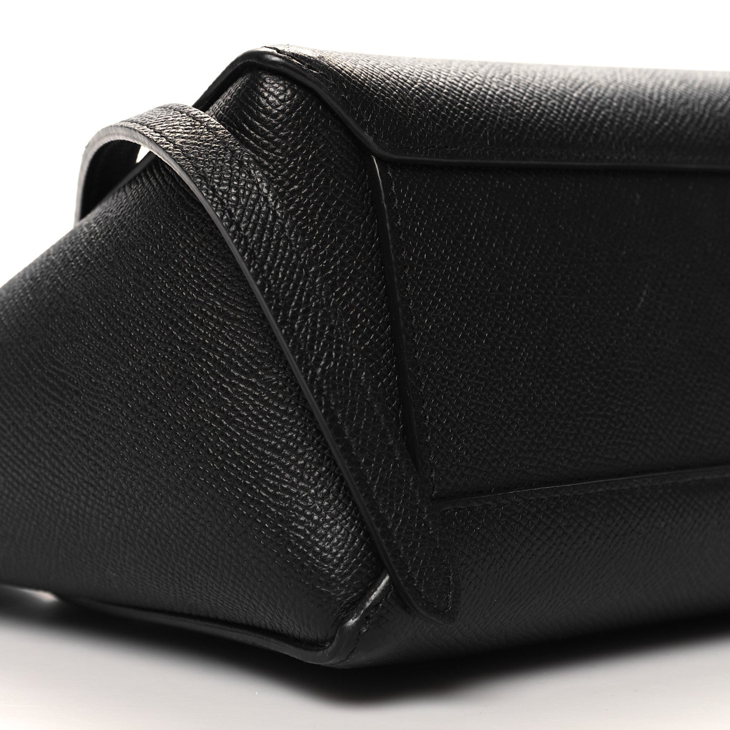 Celine Grained Calfskin Nano Belt Bag Black 9 of 12