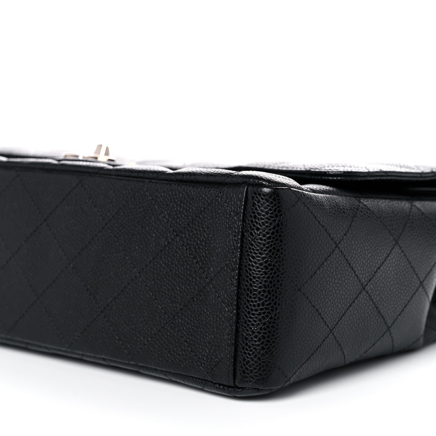 Chanel Caviar Quilted Maxi Double Flap Black 8 of 10