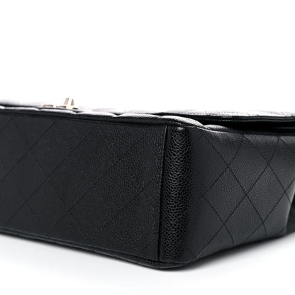 Chanel Caviar Quilted Maxi Double Flap Black 8 of 10