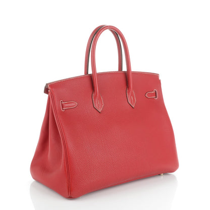 Hermes Togo Birkin 35 Rouge Vif 3 of 24