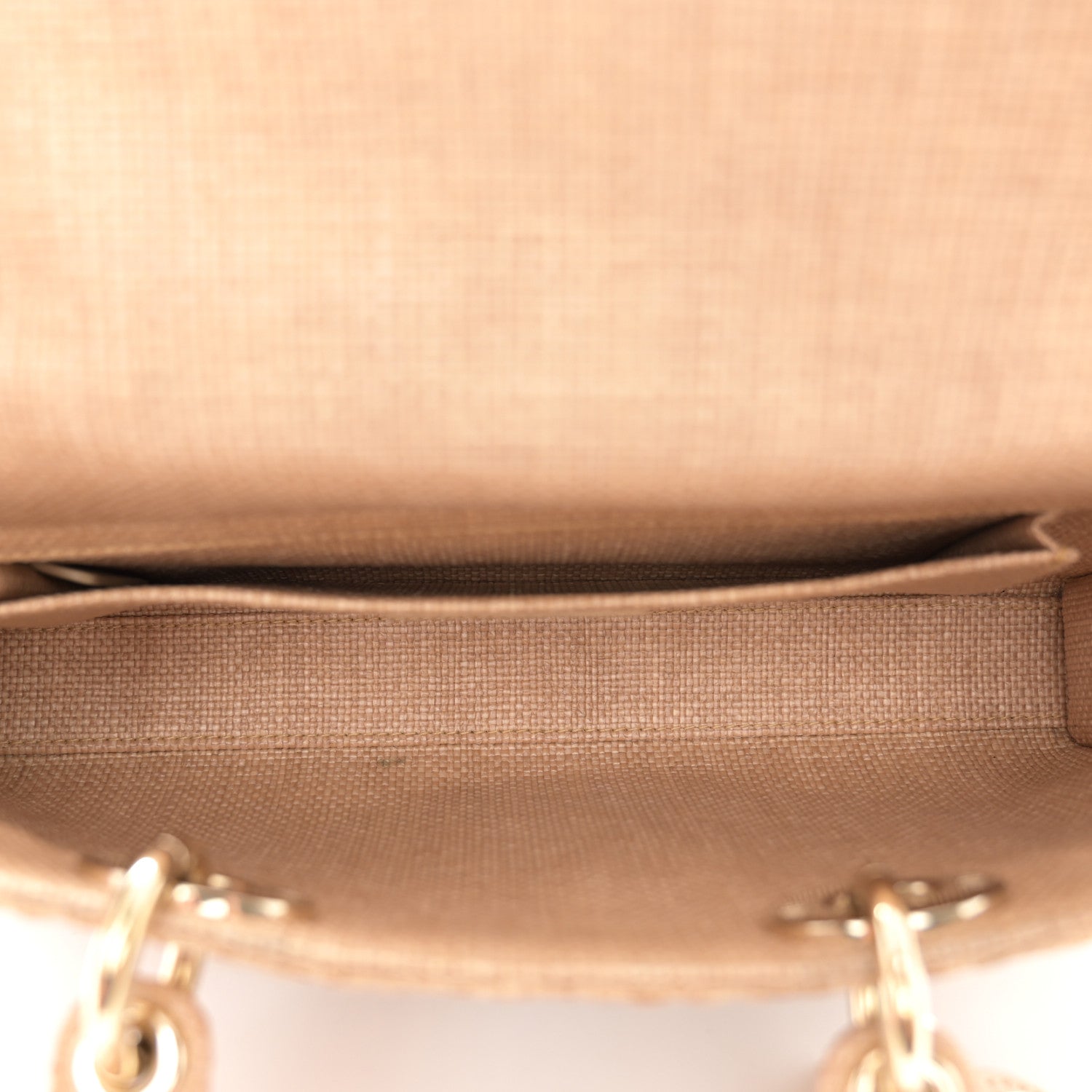 Christian Dior Raffia Medium Lady D-Joy Natural 5 of 10