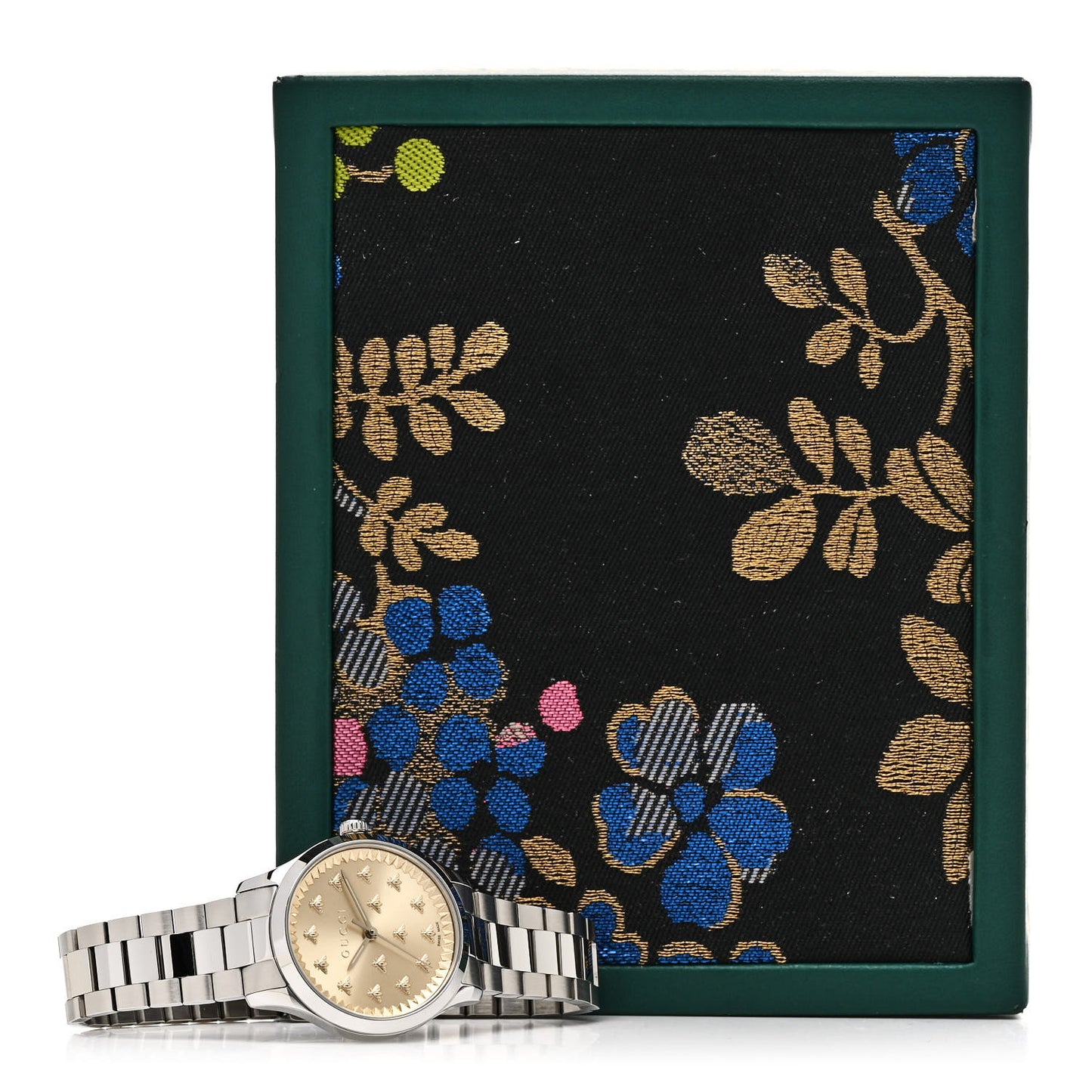 Stainless Steel 32mm G-Timeless Bee Quartz Watch Gold