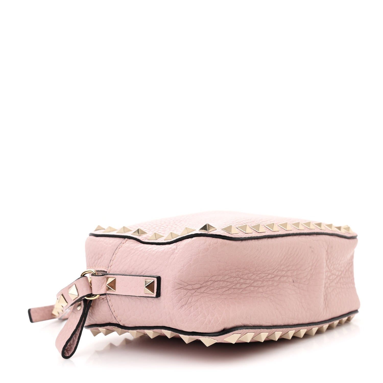 Valentino Garavani Grained Calfskin Rockstud Camera Crossbody Bag Cipria 4 of 11