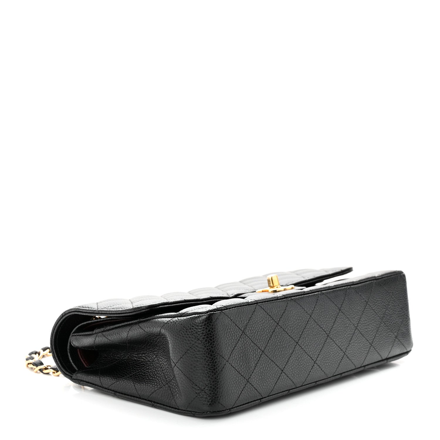 Chanel Caviar Quilted Medium Double Flap Black 4 of 10