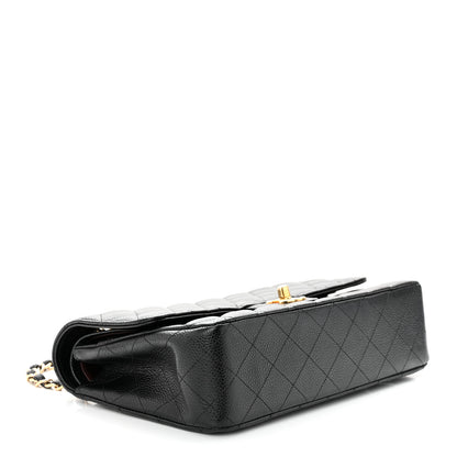 Chanel Caviar Quilted Medium Double Flap Black 4 of 10