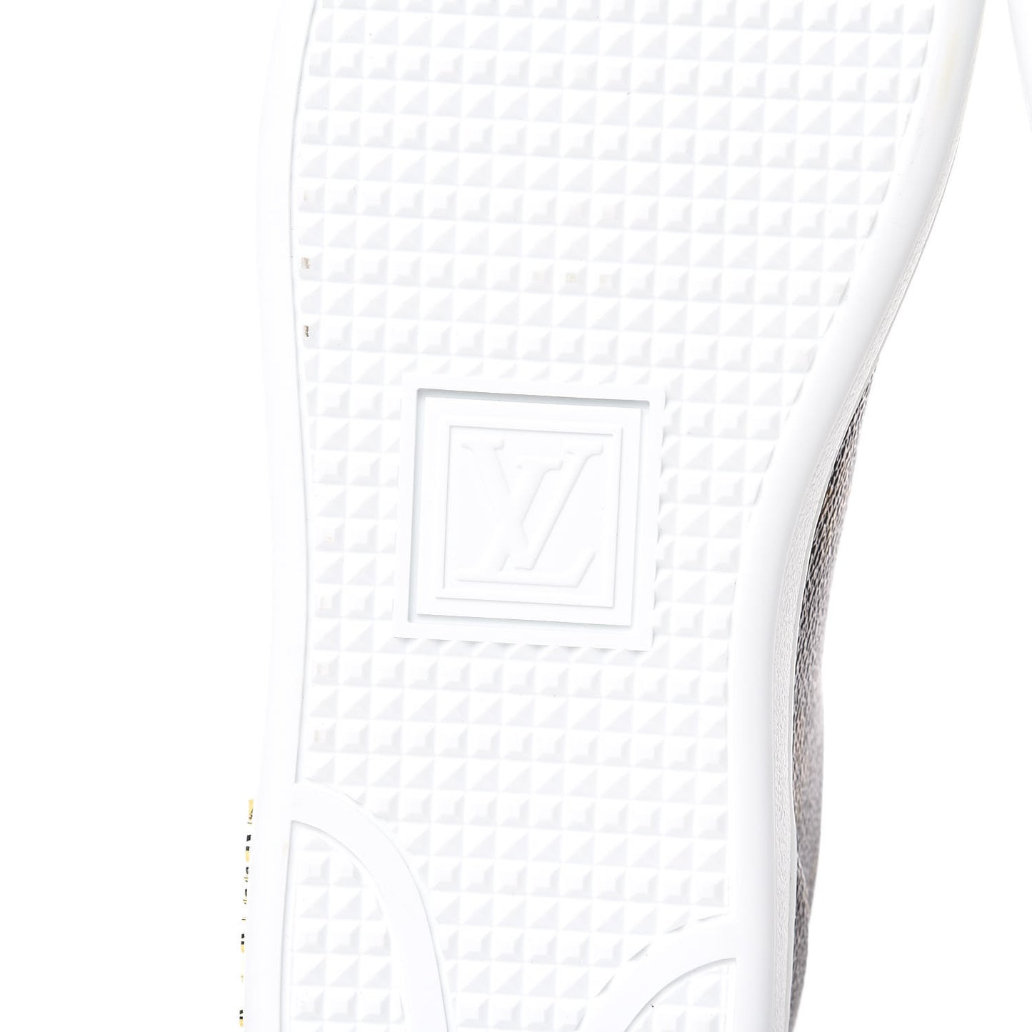 Calfskin Monogram LV Black Heart Sneakers 39 Cacao