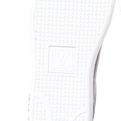 Louis Vuitton Calfskin Monogram LV Black Heart Sneakers 39 Cacao 6 of 9