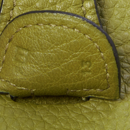 Hermes Taurillon Clemence Evelyne II PM Vert Chartreuse 8 of 8