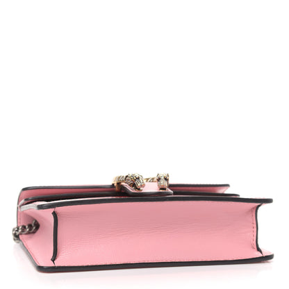 Gucci Azalea Calfskin Enamel Super Mini Dionysus Shoulder Bag New Cherry Red Wild Rose Off White 4 of 9