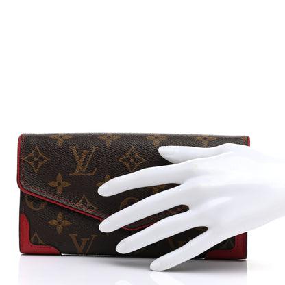 Louis Vuitton Monogram Sarah Retiro Wallet Cherry 2 of 8