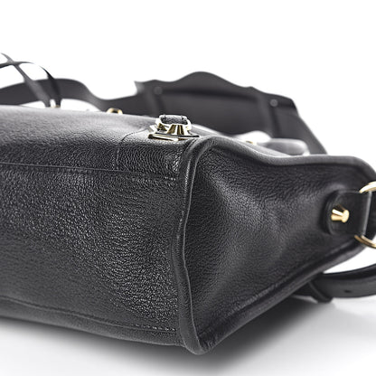 Balenciaga Chevre Gold Metallic Edge Hardware S City Black 9 of 10