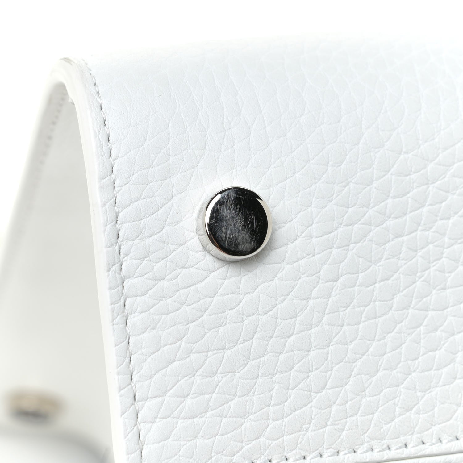 Christian Dior Bullcalf Medium Diorever Flap White 10 of 13