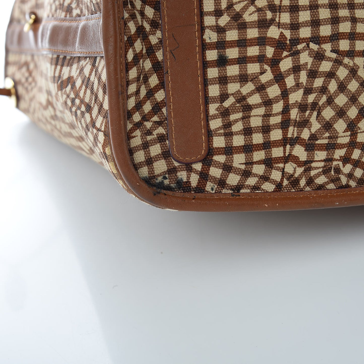 Visetos Medium Liz Reversible Shopper Tote Cognac