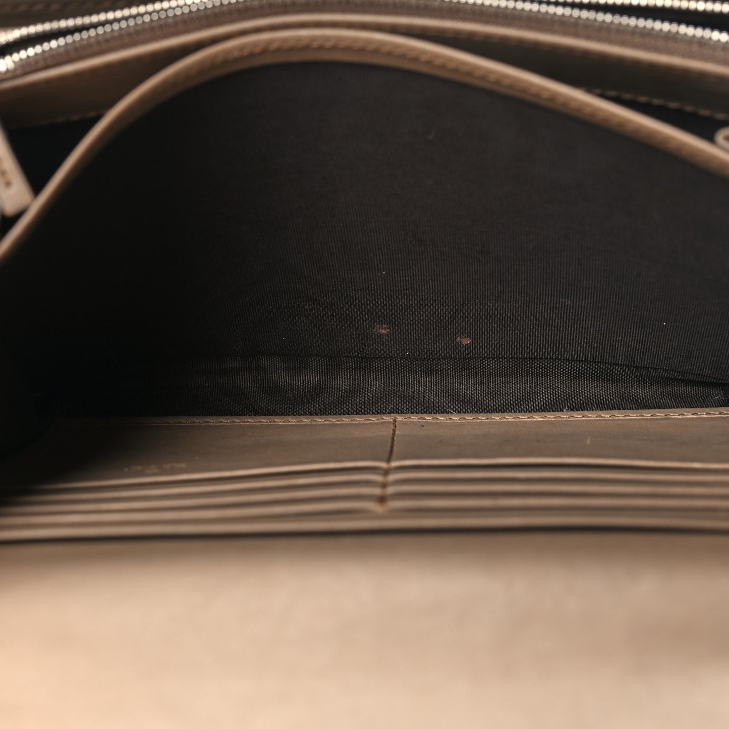 GG Supreme Monogram Mini Dionysus Chain Wallet Beige Taupe