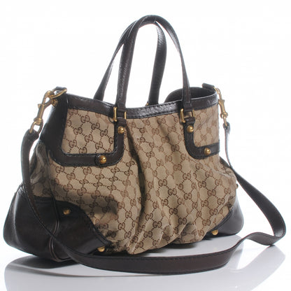 Gucci Monogram Jockey Tote 3 of 7