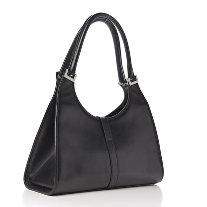 Gucci Calfskin Bardot Hobo Black 2 of 18