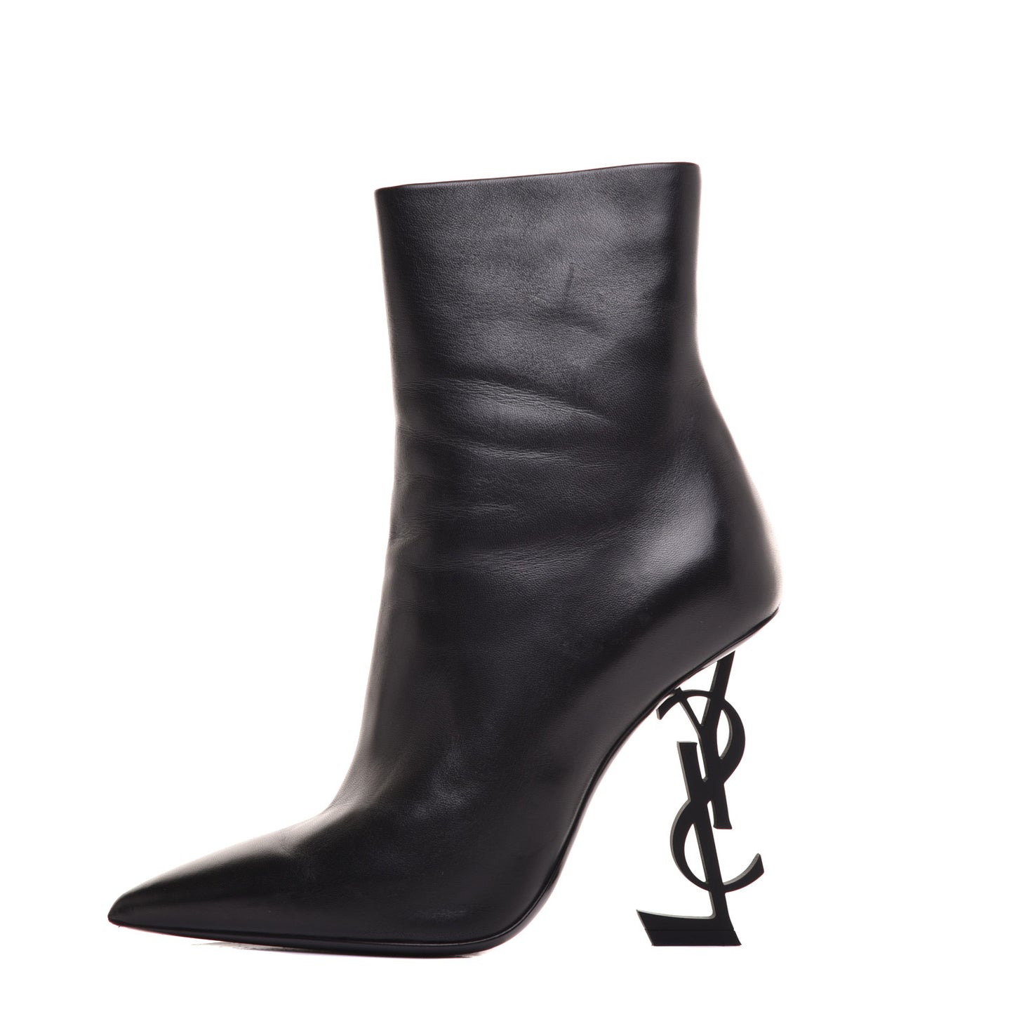 Calfskin Opyum Ankle Boots 37 Black