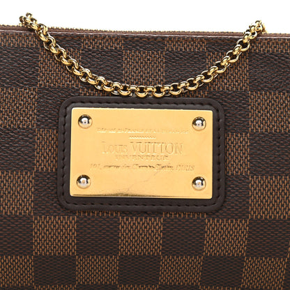 Louis Vuitton Damier Ebene Eva Clutch 7 of 10