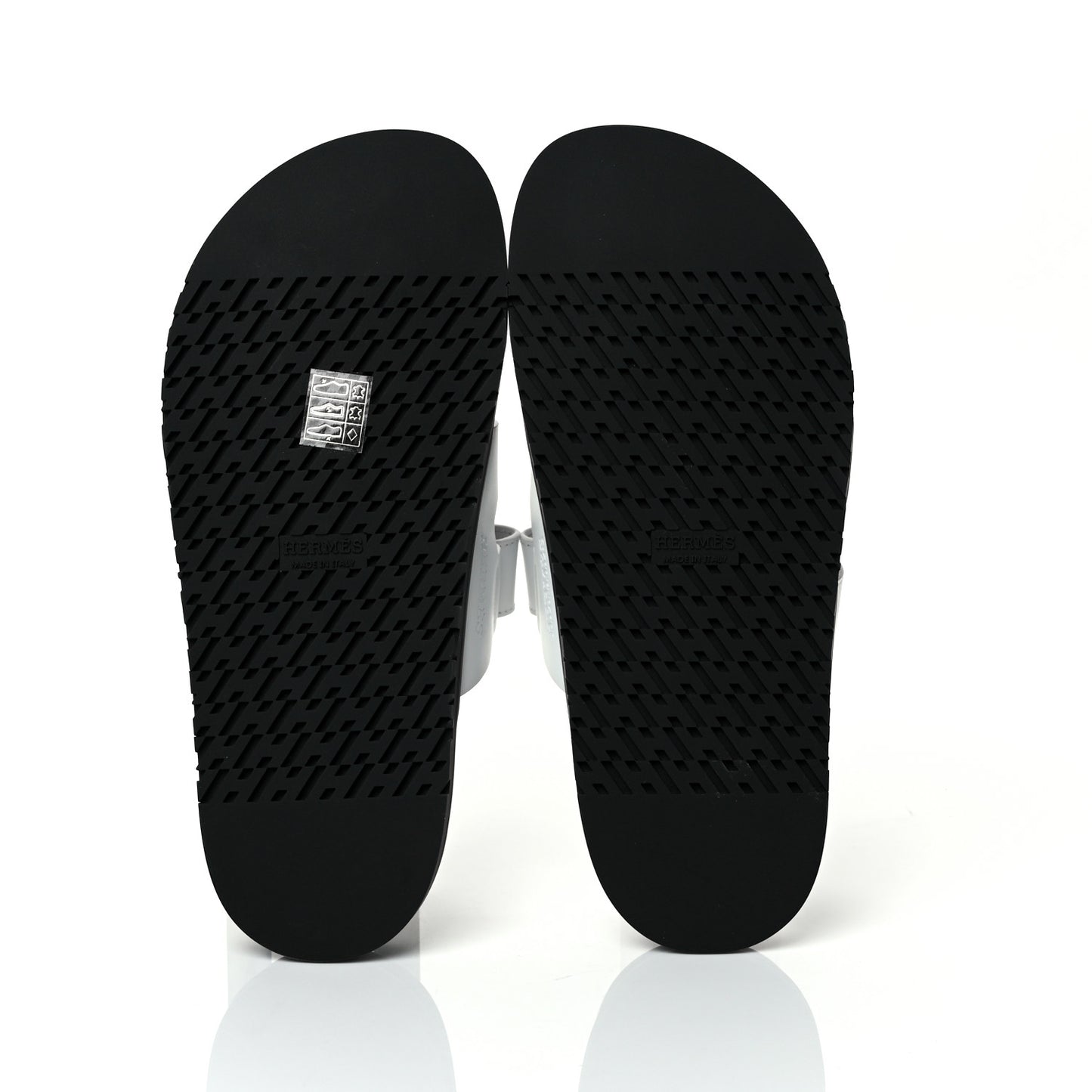 Calfskin Womens Chypre Sandals 40 White