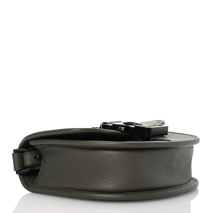 Christian Dior Grained Calfskin Mini Gallop Bag With Strap Green 4 of 13