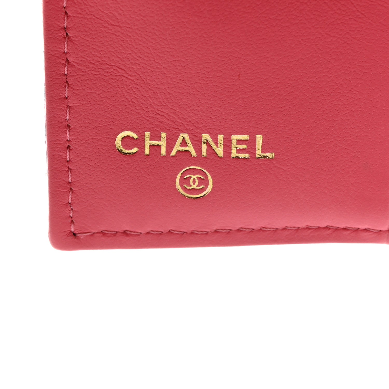 Chanel Caviar Quilted Compact Bifold Wallet Pink 6 of 9