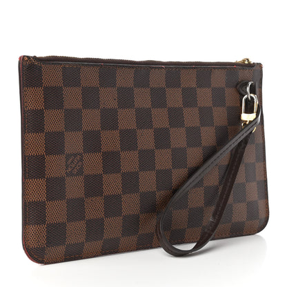 Louis Vuitton Damier Ebene Neverfull MM GM Pochette 3 of 12