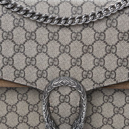 Gucci GG Supreme Monogram Medium Dionysus Shoulder Bag Taupe 8 of 12