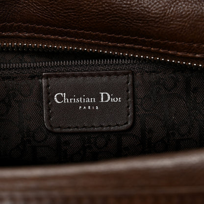Christian Dior Calfskin Flight East West Bag Brown 5 of 11