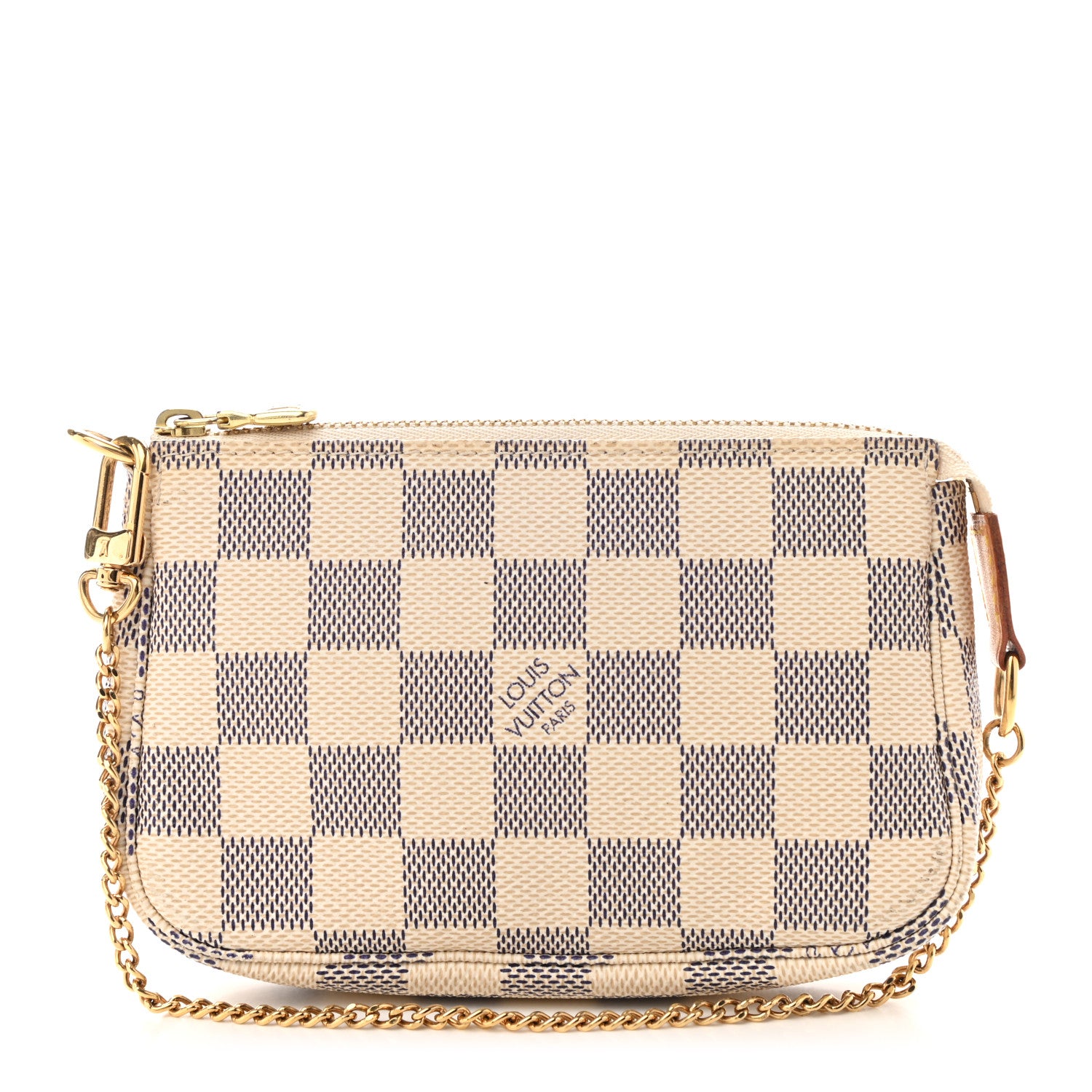 Louis Vuitton Damier Azur Mini Pochette Accessories 1 of 9