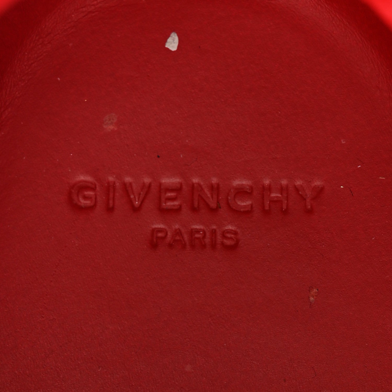 Givenchy Calfskin Band Logo Womens Urban Street Sneakers 40 White Red 8 of 9