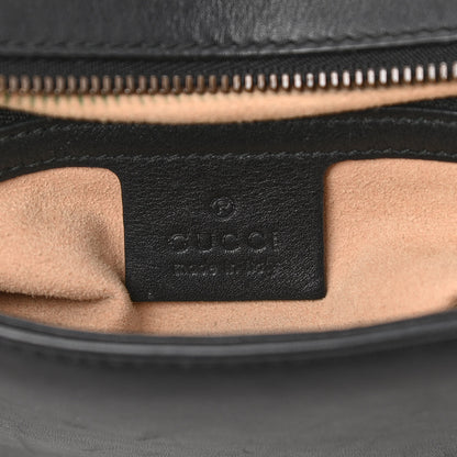 Gucci Calfskin Matelasse Medium GG Marmont Shoulder Bag Black 6 of 15