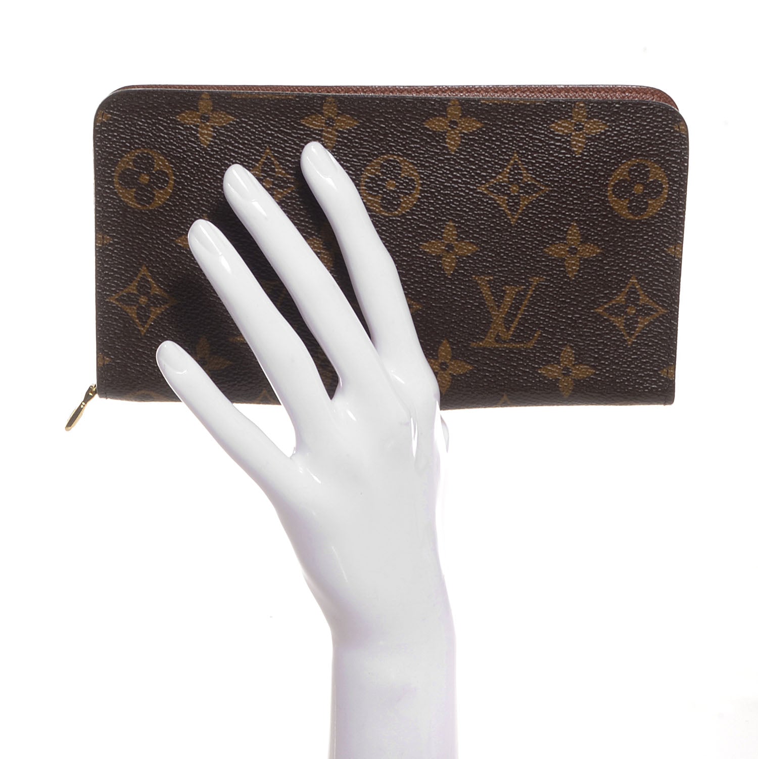 Louis Vuitton Monogram Porte-Monnaie Zippy Wallet 2 of 7