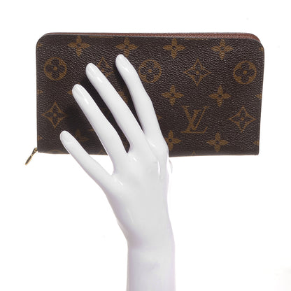 Louis Vuitton Monogram Porte-Monnaie Zippy Wallet 2 of 7