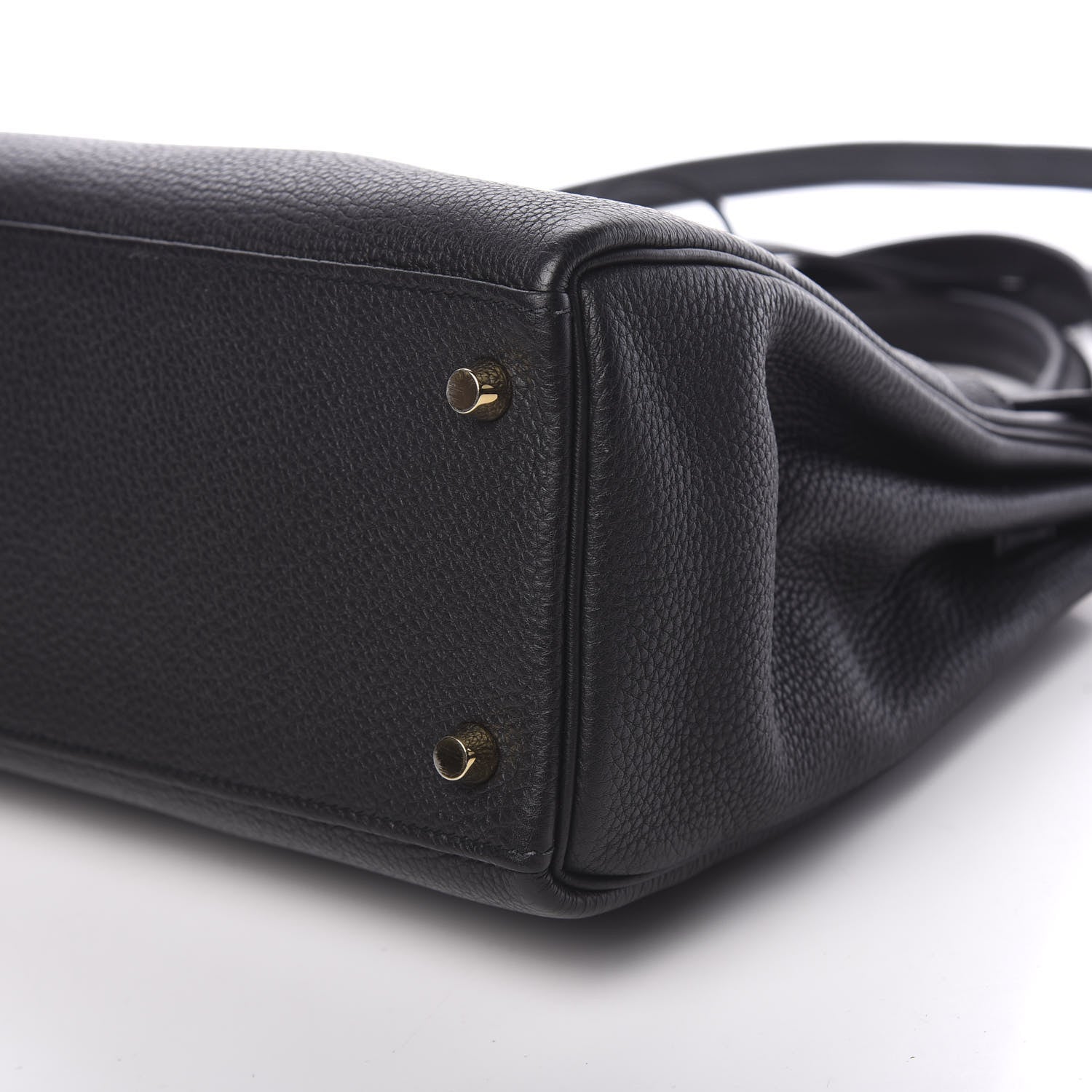 Hermes Togo Kelly Retourne 28 Black 9 of 9