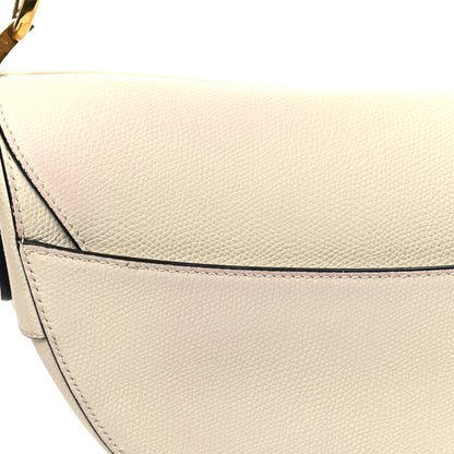 Christian Dior Grained Calfskin Saddle Bag White 14 of 14
