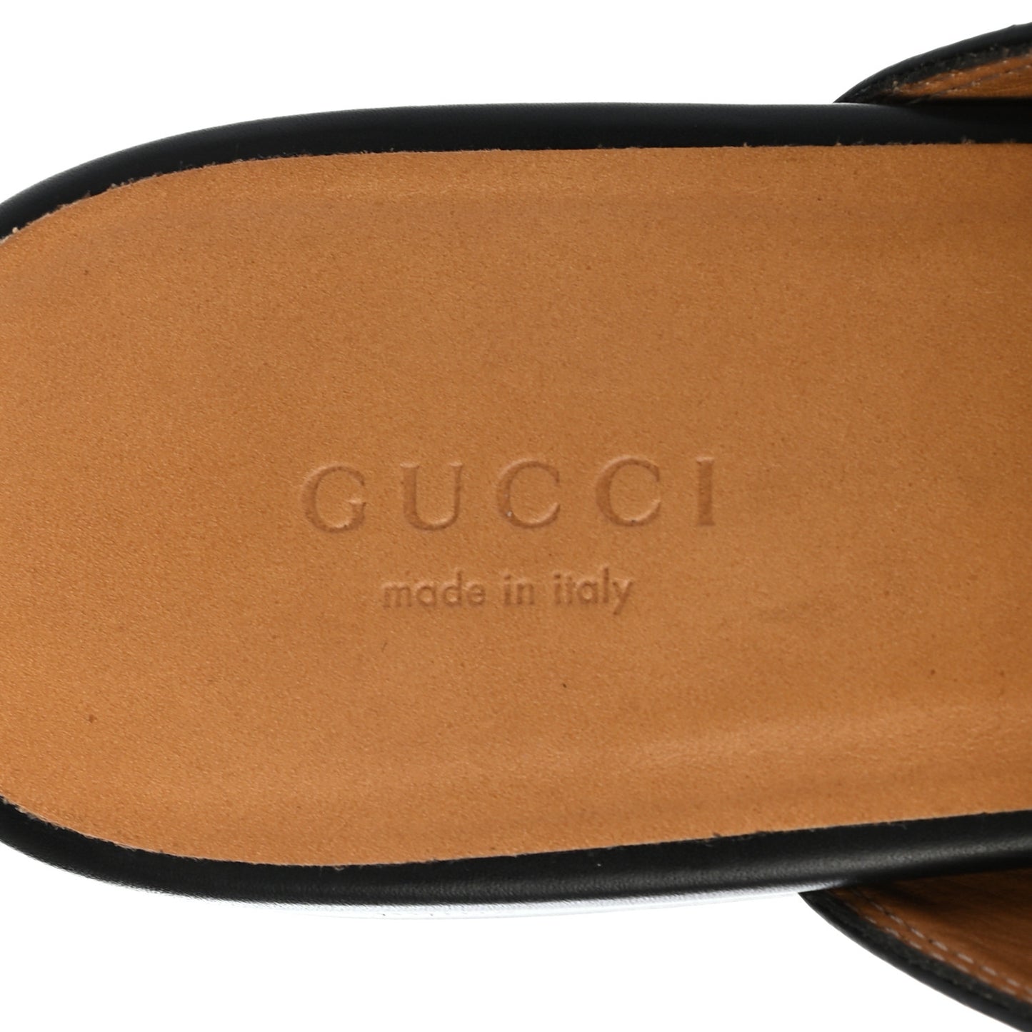Calfskin Womens Princetown Slippers 39.5 Black