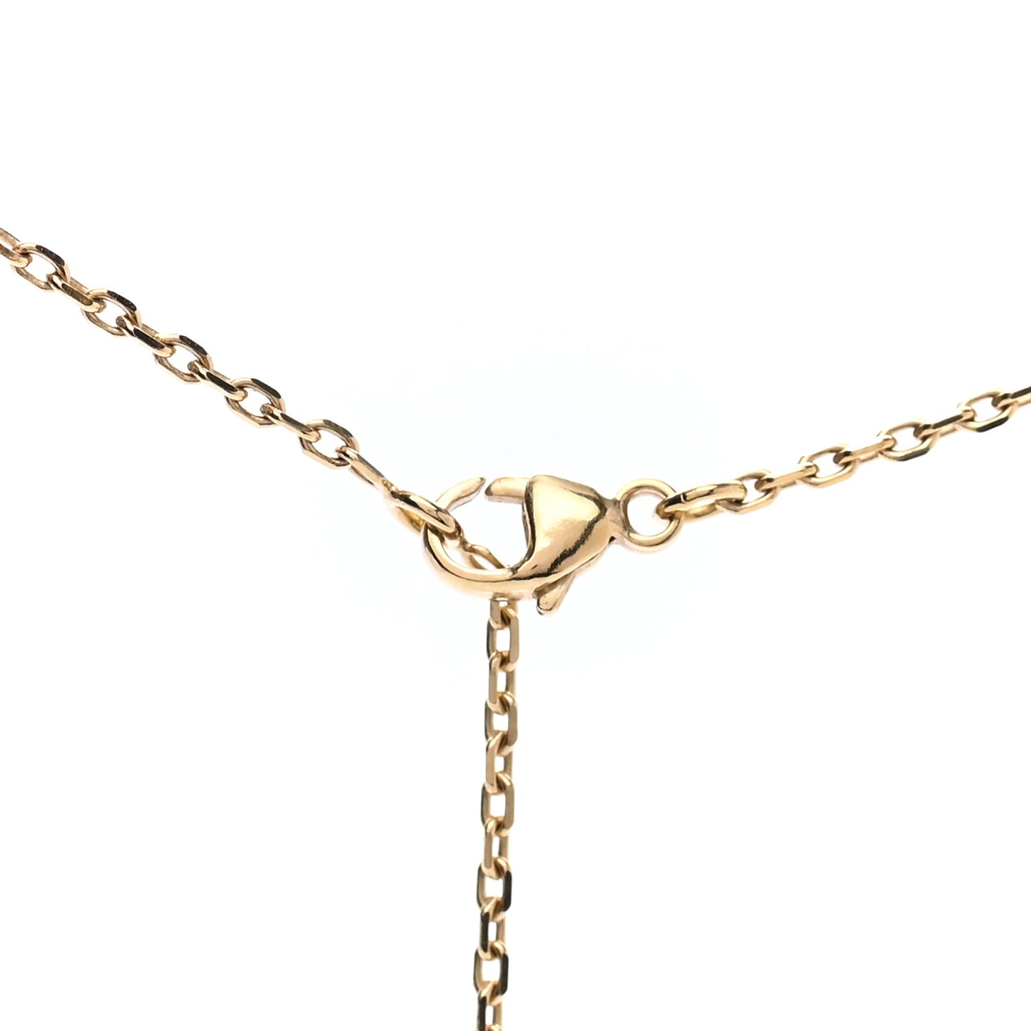 Permabrass Buffalo Horn Amulette Padlock PM Pendant Necklace