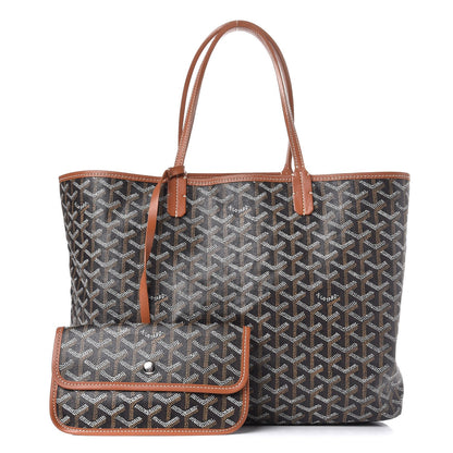 Goyard Goyardine Saint Louis PM Black Gold 1 of 12