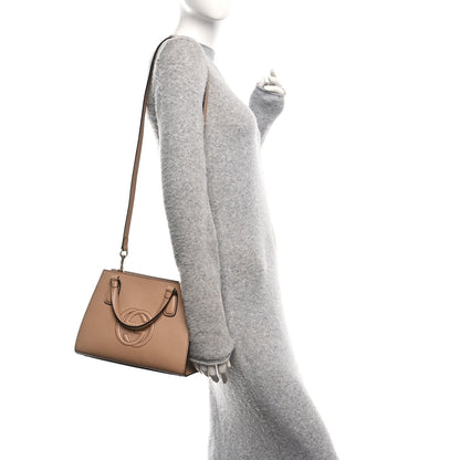 Gucci Dollar Calfskin Medium Soho Top Handle Satchel Camelia 2 of 11