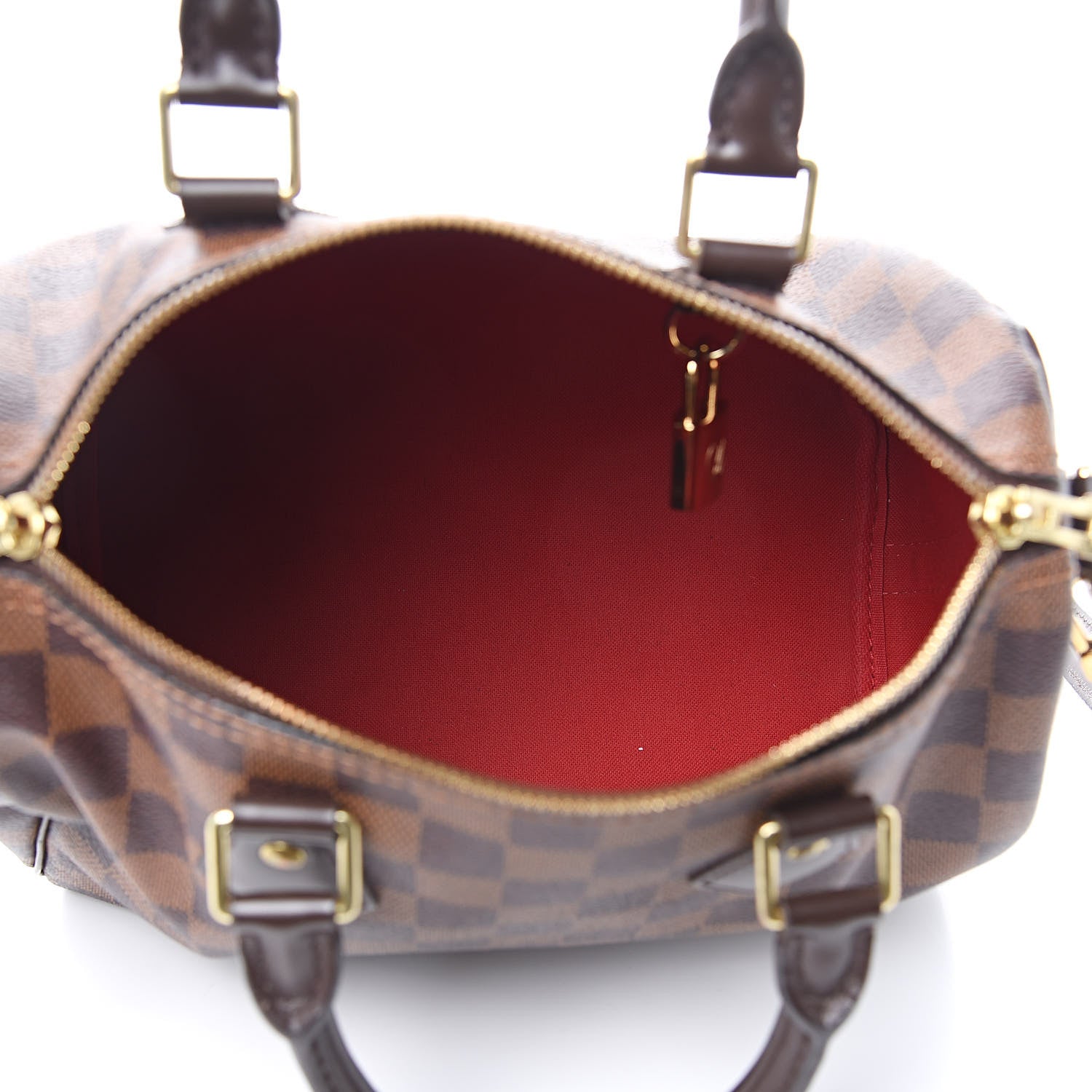 Louis Vuitton Damier Ebene Speedy Bandouliere 25 5 of 15