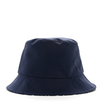 Christian Dior Oblique Reversible Teddy-D Brim Bucket Hat 58 Blue 3 of 15